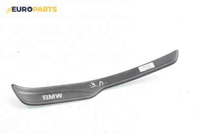 Лайсна (облицовка) на праг  за BMW 3 Series E90 Sedan (E90) (01.2005 - 12.2011), 4+1 вр., седан, позиция: задна, лява