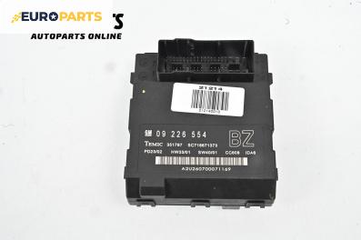 Комфорт модул за Opel Vectra C Sedan (04.2002 - 01.2009), № 09 226 554