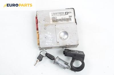 Компютър с контактен ключ за Opel Tigra Coupe (07.1994 - 12.2000) 1.6 16V, 106 к.с., № 16227859