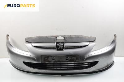 Предна броня за Peugeot 307 Break (03.2002 - 12.2009), комби, позиция: предна