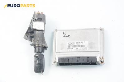 Компютър с контактен ключ за Audi A6 Avant C5 (11.1997 - 01.2005) 2.5 TDI, 150 к.с., № Bosch 0 281 001 833